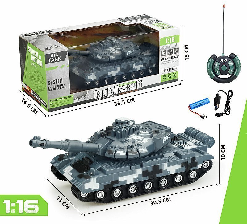 Kaugjuhitav RC tank hind ja info | Mänguasjad poistele | hansapost.ee