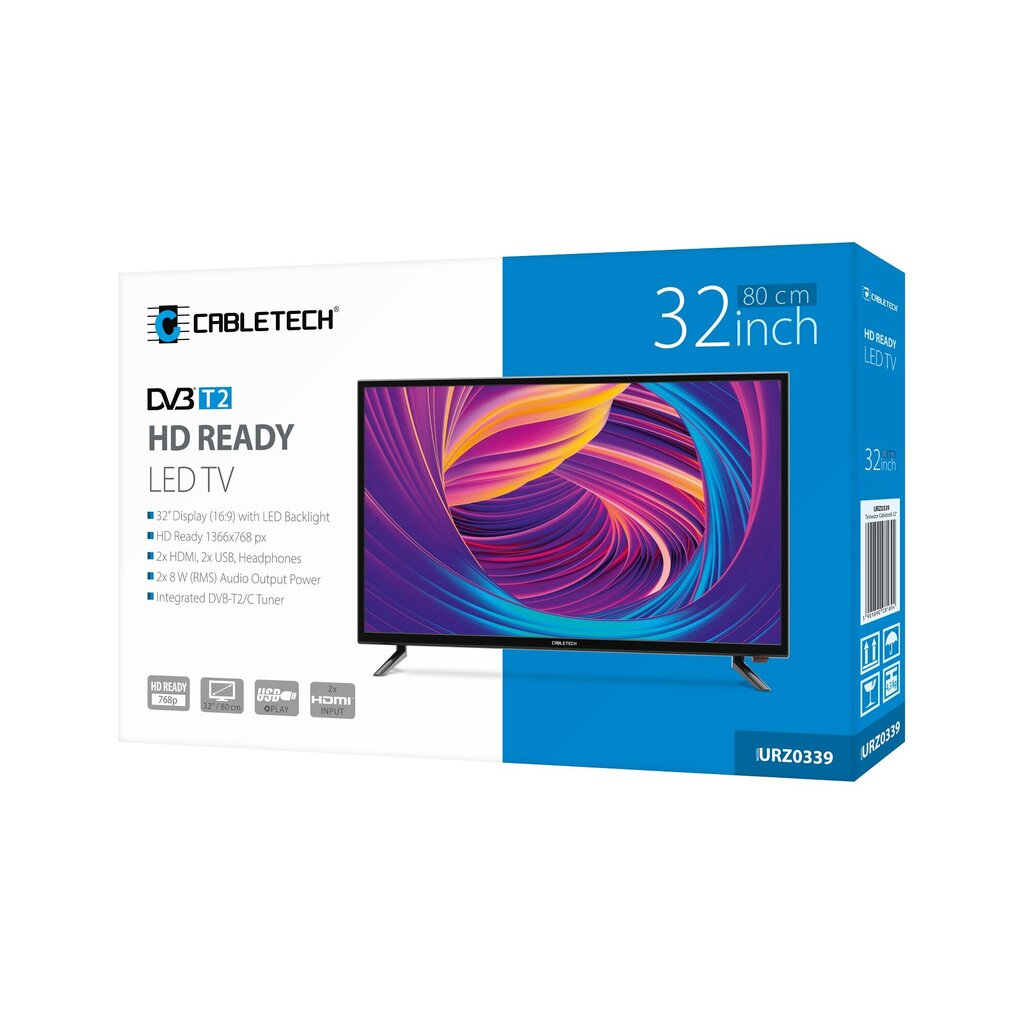 Cabletech URZ0339.1 цена и информация | Televiisorid | hansapost.ee