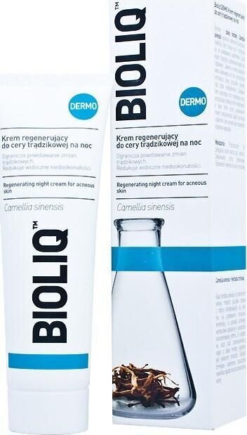 Näokreem Bioliq Dermo, öine taastav akne nahale, 50 ml hind ja info | Näokreemid | hansapost.ee