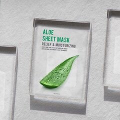 Увлажняющая тканевая маска для лица с алоэ Eunyul Aloe Sheet Mask, 22мл цена и информация | Маски для лица, патчи для глаз | hansapost.ee