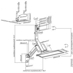 Maclean MC-838 price and information | Monitori kinnitused | hansapost.ee