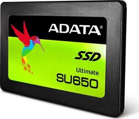 ADATA ASU650SS-256GT-R цена и информация | Внутренние жёсткие диски (HDD, SSD, Hybrid) | hansapost.ee