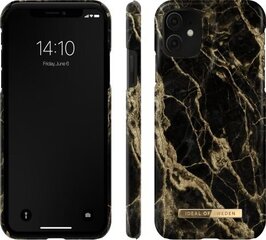 iDeal of Sweden Apple iPhone 11, Golden Smoke Marble hind ja info | Telefonide kaitsekaaned ja -ümbrised | hansapost.ee