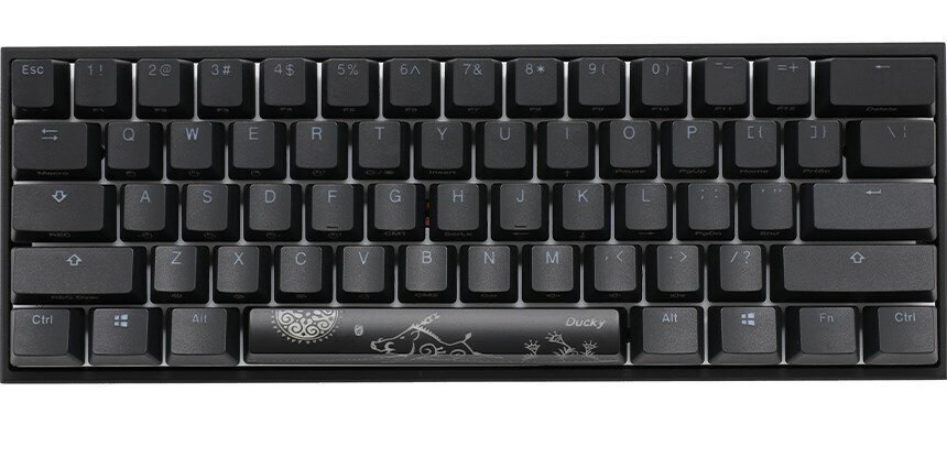 Ducky Mecha Mini MX-Blue RGB-LED (DKME2061ST-CDEPDAAT1) цена и информация | Klaviatuurid | hansapost.ee