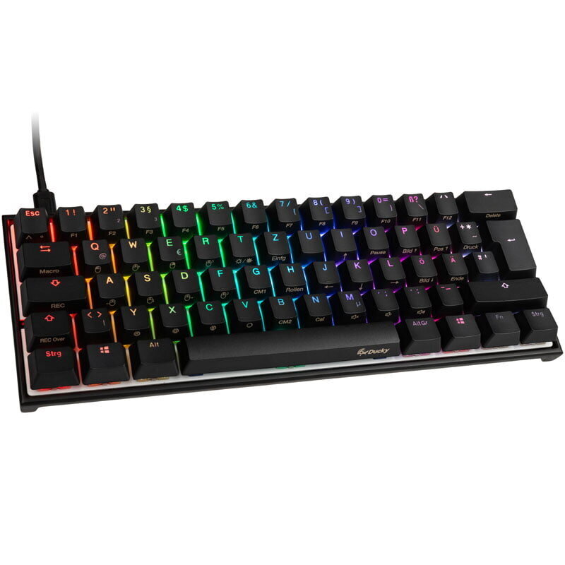 Ducky Mecha Mini MX-Blue RGB-LED (DKME2061ST-CDEPDAAT1) цена и информация | Klaviatuurid | hansapost.ee