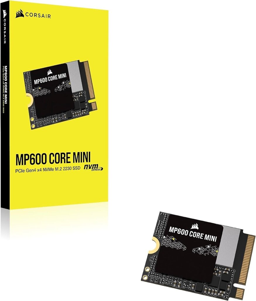 Corsair MP600 Core Mini (CSSD-F2000GBMP600CMN) цена и информация | Sisemised kõvakettad | hansapost.ee