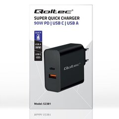 Qoltec 52381 цена и информация | Зарядные устройства для телефонов | hansapost.ee