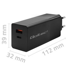 Qoltec 52382 цена и информация | Зарядные устройства для телефонов | hansapost.ee