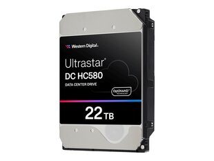 Dysk serwerowy HDD Western Digital Ultrastar DC HC580 WUH722422ALE6L4 (22 TB; 3.5"; SATA III) цена и информация | Внутренние жёсткие диски (HDD, SSD, Hybrid) | hansapost.ee