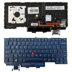 Клавиатура LENOVO X1 Carbon Gen 6, с подсветкой, с трекпоинтом, US цена и информация | Клавиатуры | hansapost.ee