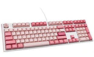 Ducky One 3 Gossamer Pink MX-Ergo-Clear (DKON2108-EUSPDGOWWPC2) цена и информация | Клавиатура с игровой мышью 3GO COMBODRILEW2 USB ES | hansapost.ee