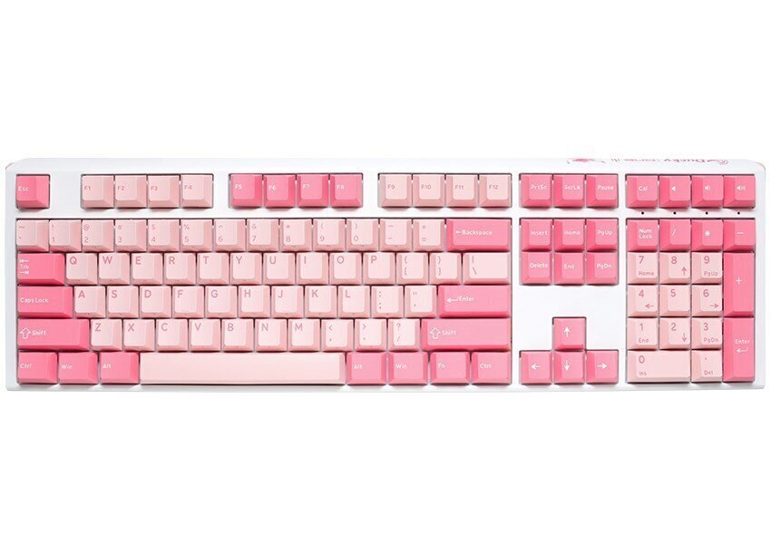 Ducky One 3 Gossamer Pink MX-Ergo-Clear (DKON2108-EUSPDGOWWPC2) hind ja info | Klaviatuurid | hansapost.ee