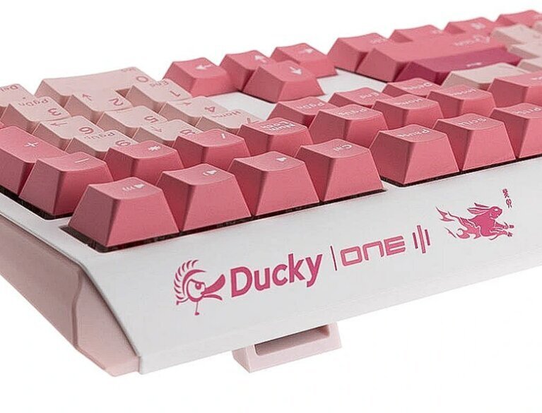 Ducky One 3 Gossamer Pink MX-Ergo-Clear (DKON2108-EUSPDGOWWPC2) hind ja info | Klaviatuurid | hansapost.ee