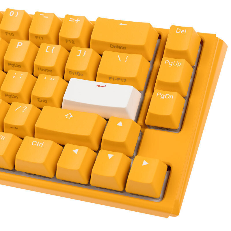 Ducky One 3 Yellow SF RGB LED MX-Blue (DKON2167ST-CUSPDYDYYYC1) hind ja info | Klaviatuurid | hansapost.ee