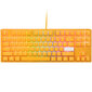 Ducky One 3 Yellow TKL RGB LED MX-Brown (DKON2187ST-BUSPDYDYYYC1) цена и информация | Klaviatuurid | hansapost.ee