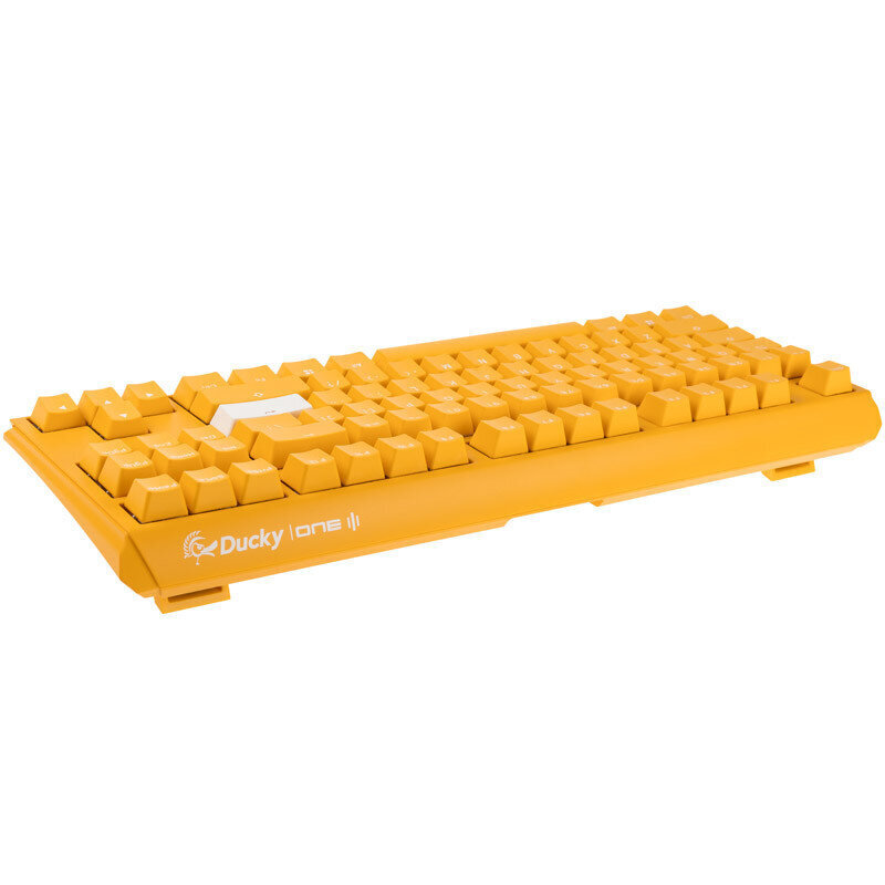 Ducky One 3 Yellow TKL RGB LED MX-Brown (DKON2187ST-BUSPDYDYYYC1) hind ja info | Klaviatuurid | hansapost.ee