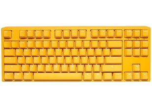 Ducky One 3 Yellow TKL RGB LED MX-Brown (DKON2187ST-BUSPDYDYYYC1) цена и информация | Клавиатура с игровой мышью 3GO COMBODRILEW2 USB ES | hansapost.ee