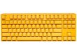 Ducky One 3 Yellow TKL RGB LED MX-Brown (DKON2187ST-BUSPDYDYYYC1) hind ja info | Klaviatuurid | hansapost.ee