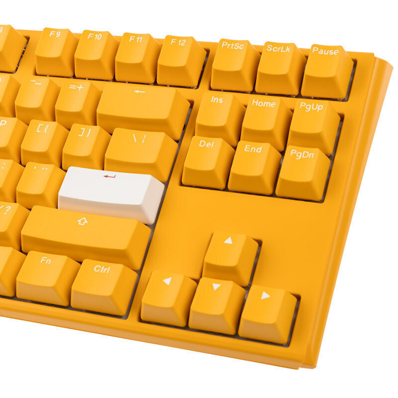 Ducky One 3 Yellow TKL RGB LED MX-Silent-Red (DKON2187ST-SUSPDYDYYYC1) цена и информация | Klaviatuurid | hansapost.ee