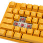Ducky One 3 Yellow TKL RGB LED MX-Silent-Red (DKON2187ST-SUSPDYDYYYC1) цена и информация | Klaviatuurid | hansapost.ee