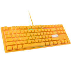 Ducky One 3 Yellow TKL RGB LED MX-Silent-Red (DKON2187ST-SUSPDYDYYYC1) цена и информация | Клавиатура с игровой мышью 3GO COMBODRILEW2 USB ES | hansapost.ee
