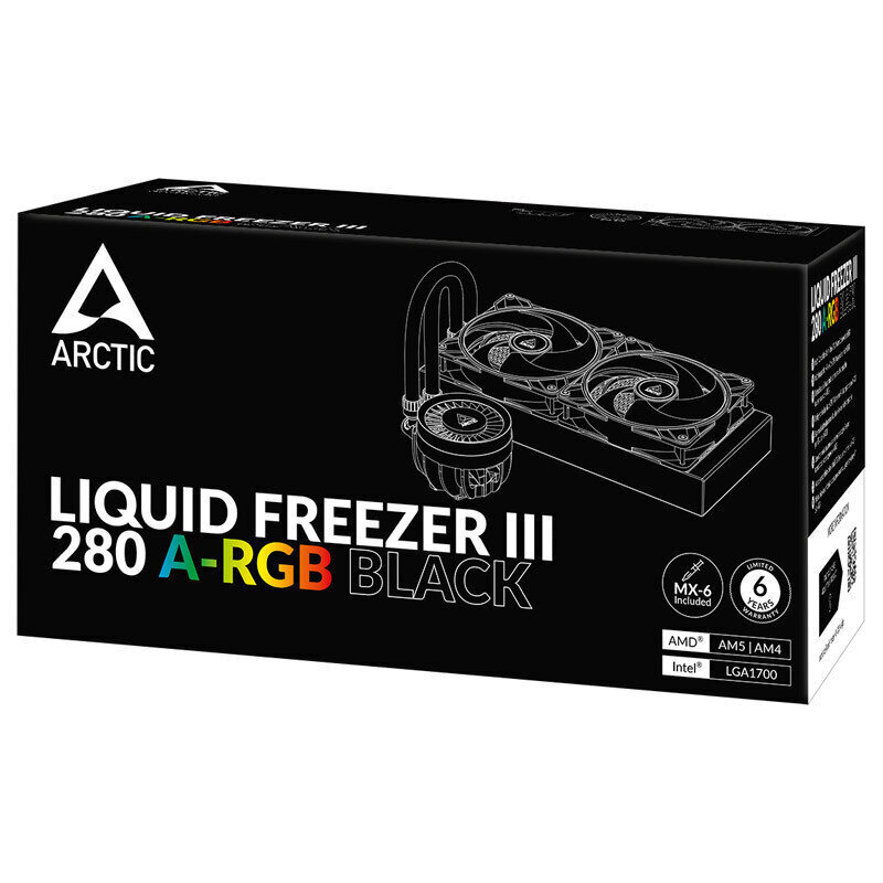 Arctic Liquid Freezer III ARGB ACFRE00143A цена и информация | Protsessori jahutid | hansapost.ee