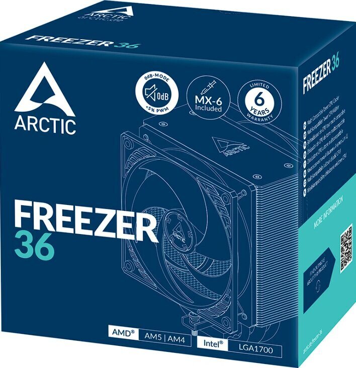 Arctic Freezer 36 ACFRE00121A цена и информация | Protsessori jahutid | hansapost.ee