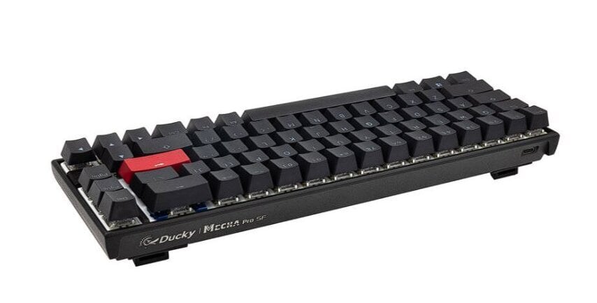 Ducky Mecha Pro SF Cherry MX-Silent-Red (DKME2167ST-SUSPDAAT2) hind ja info | Klaviatuurid | hansapost.ee