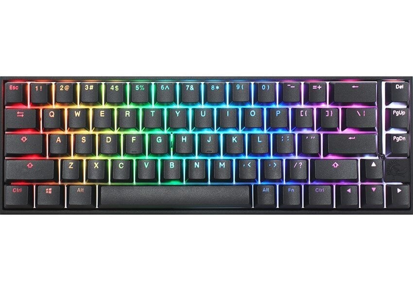 Ducky Mecha Pro SF Cherry MX-Silent-Red (DKME2167ST-SUSPDAAT2) hind ja info | Klaviatuurid | hansapost.ee