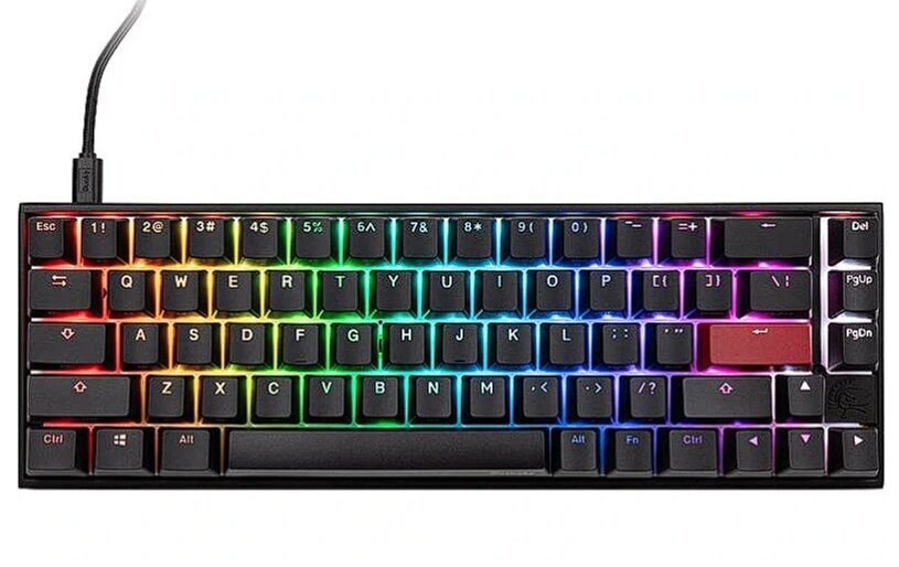 Ducky Mecha Pro SF Cherry MX-Speed-Silver (DKME2167ST-PUSPDAAT2) цена и информация | Klaviatuurid | hansapost.ee