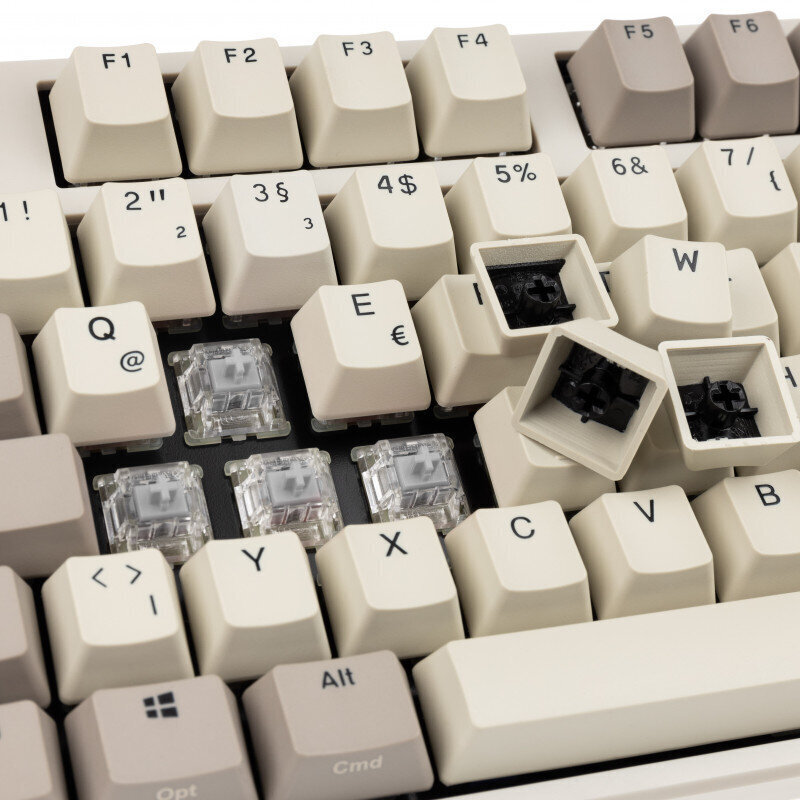 Ducky Origin Vintage Cherry MX-Speed-Silver (DKOR2308I-CPDEPDOEVINHH1) цена и информация | Klaviatuurid | hansapost.ee