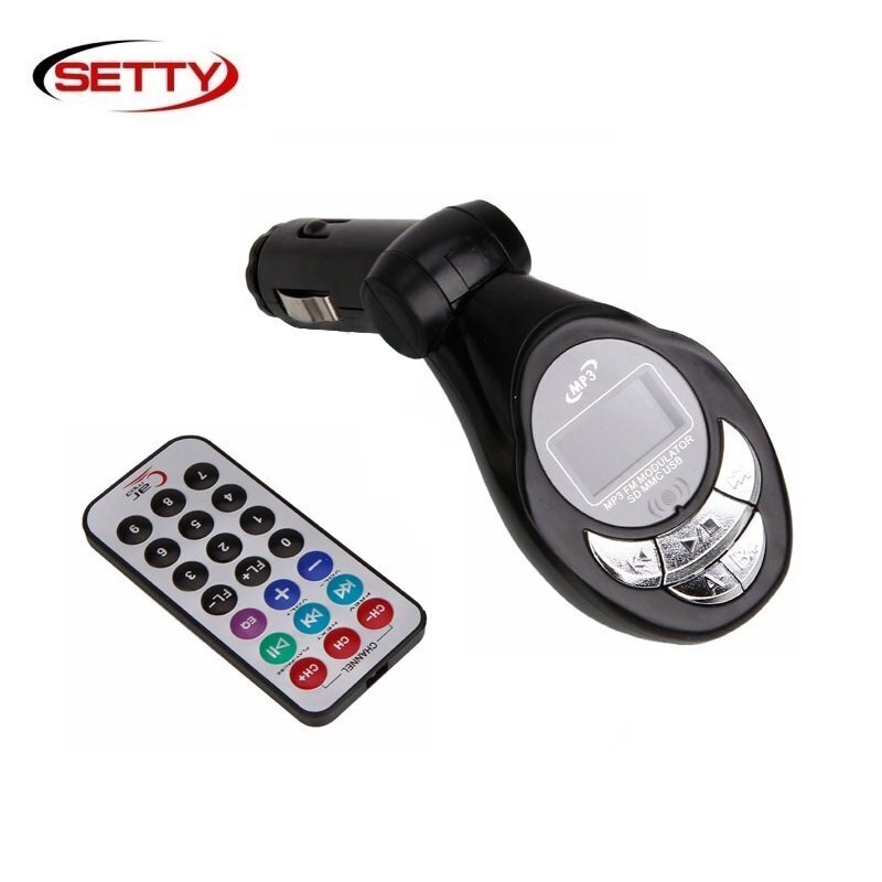 Setty Car FM Transmitter 4in1 with USB / SD / Micro SD Slot / Aux 3.5mm + Slim remote hind ja info | FM trasmitterid ja modulaatorid | hansapost.ee