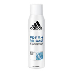 Antiperspiranttisuihke Adidas Fresh Endurance, 250 ml hind ja info | Deodorandid | hansapost.ee