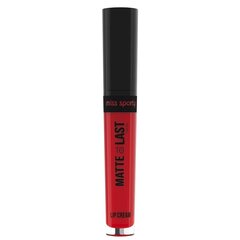 Жидкая губная помада Miss Sporty Matte to Last 24h 300 Vivid Red, 3.7 мл цена и информация | Помады, бальзамы, блеск для губ | hansapost.ee