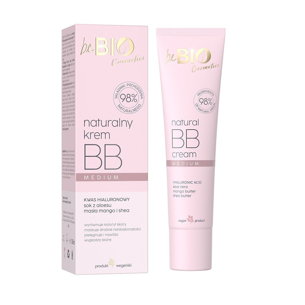 Näo BB-kreem BeBio Ewa Chodakowska Medium, 30ml цена и информация | Näokreemid | hansapost.ee