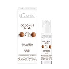 Bielenda Coconut Milk Tugevalt niisutav kookoseseerum, 30 ml hind ja info | Näoõlid, ampullid ja seerumid | hansapost.ee