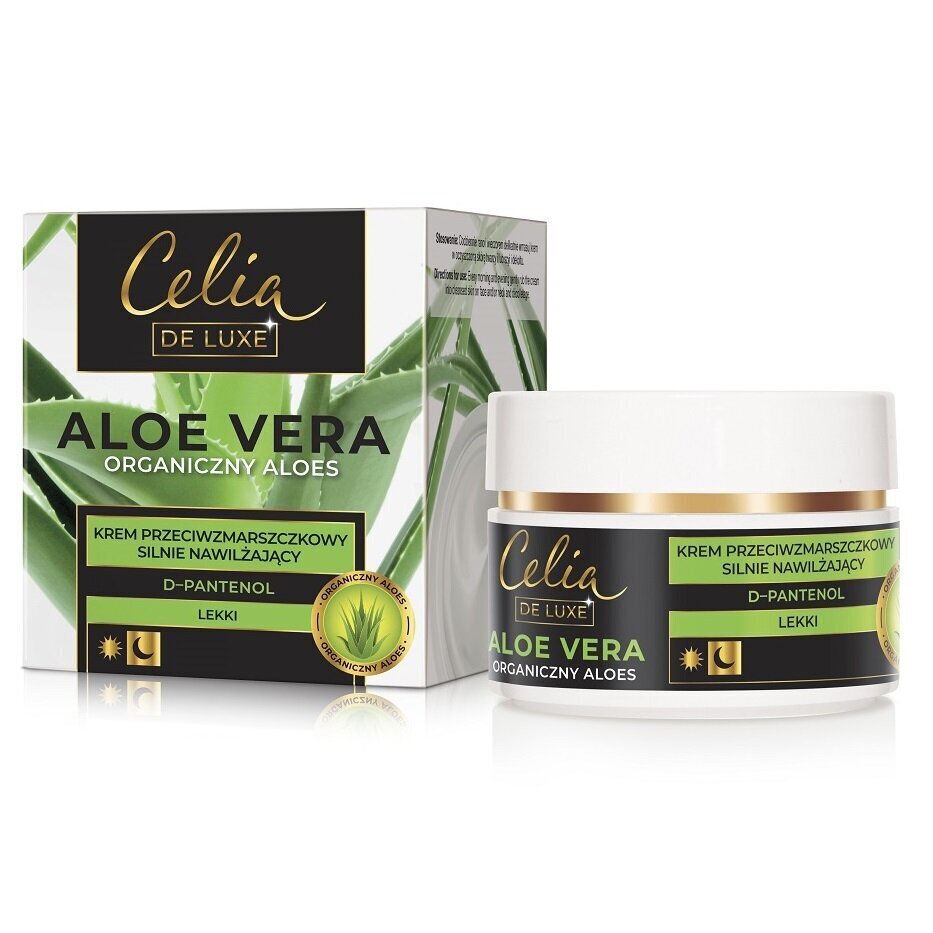 Näokreem Celia De Luxe Aloe Vera, 50 ml hind ja info | Näokreemid | hansapost.ee