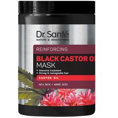 Маска для волос Dr. Sante Black Castor с рициновым маслом - формула восстановления, 1000мл. цена и информация | Средства для укрепления волос | hansapost.ee