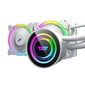 Darkflash TR240 PC Water Cooling AiO RGB 2x 120x120, baltas hind ja info | Arvuti ventilaatorid | hansapost.ee