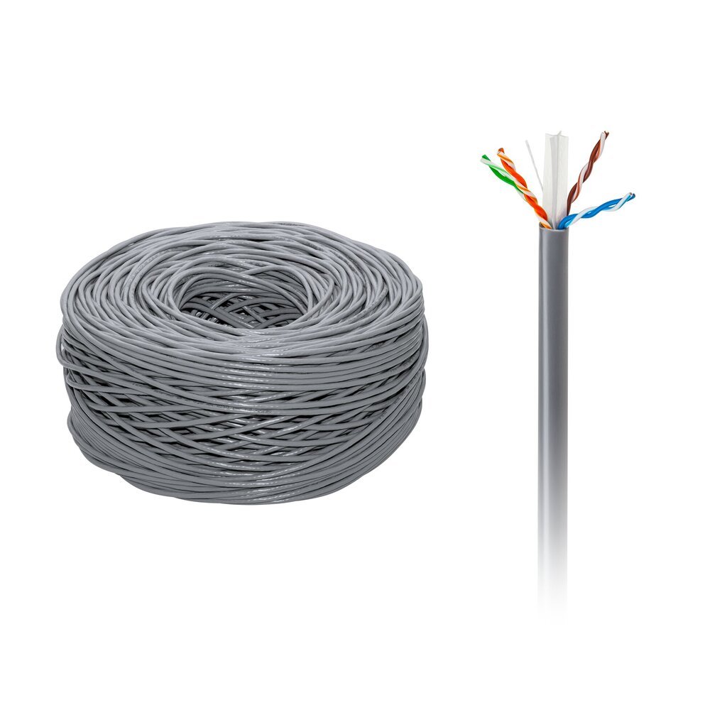 Cabletech Cat6e, 305 m hind ja info | Juhtmed ja kaablid | hansapost.ee