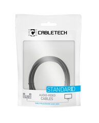 Cabletech toslink, 1 m hind ja info | Juhtmed ja kaablid | hansapost.ee