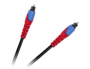 Cabletech toslink, 1 m hind ja info | Juhtmed ja kaablid | hansapost.ee