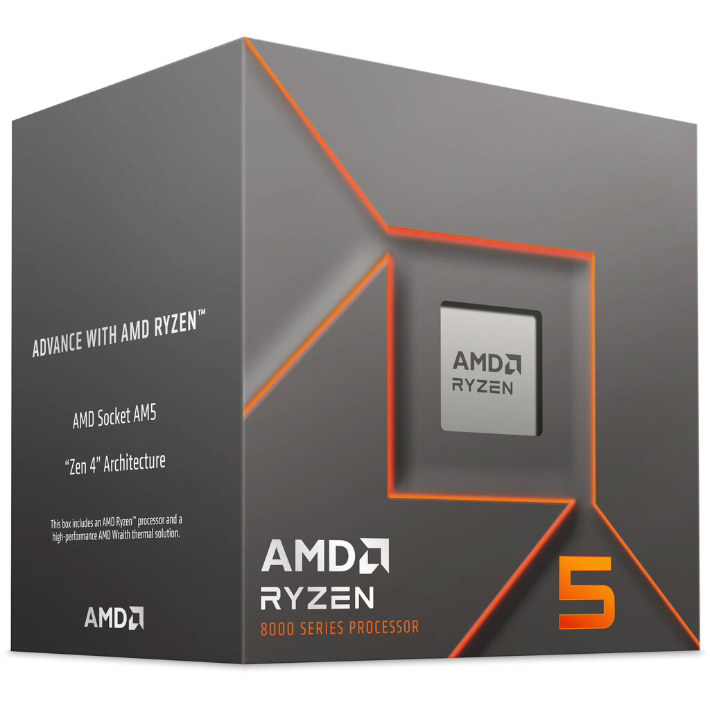 AMD Ryzen 5 8400F (100-100001591BOX) цена и информация | Protsessorid | hansapost.ee