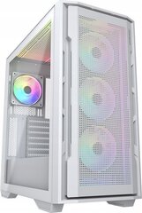 Cougar Uniface RGB White (385C780.0002) цена и информация | Корпус Cooler Master для ПК Elite 500 Midi | hansapost.ee