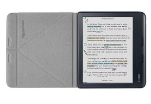 Kobo Libra Colour SleepCover Case Black (N428-AC-BK-E-PU) цена и информация | Чехлы для планшетов и электронных книг | hansapost.ee