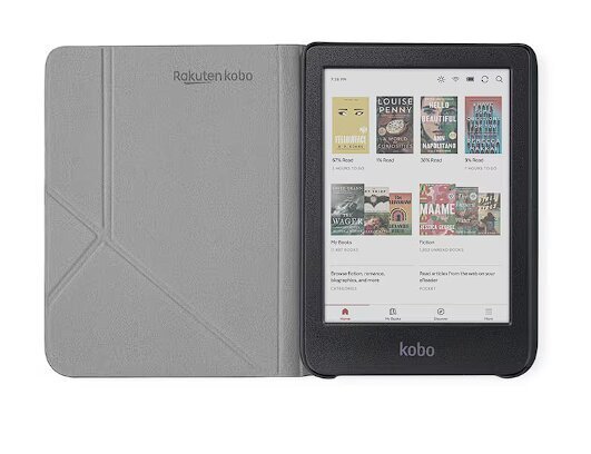 Kobo Clara Colour/BW SleepCover Case Misty Green (N365-AC-GR-E-PU) hind ja info | Tahvelarvuti ümbrised ja kaaned | hansapost.ee