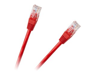 вставной кабель 1,0 м cca красный цена и информация | Кабели и провода | hansapost.ee
