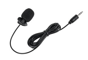 микрофон с соединительным кабелем 3,5 мм длиной 2 м цена и информация | Микрофоны | hansapost.ee