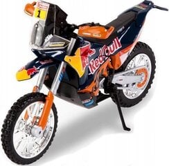 Mootorratta mudel Bburago RedBull KTM 450 Rally 51086 15153, 1:18 hind ja info | Mänguasjad poistele | hansapost.ee