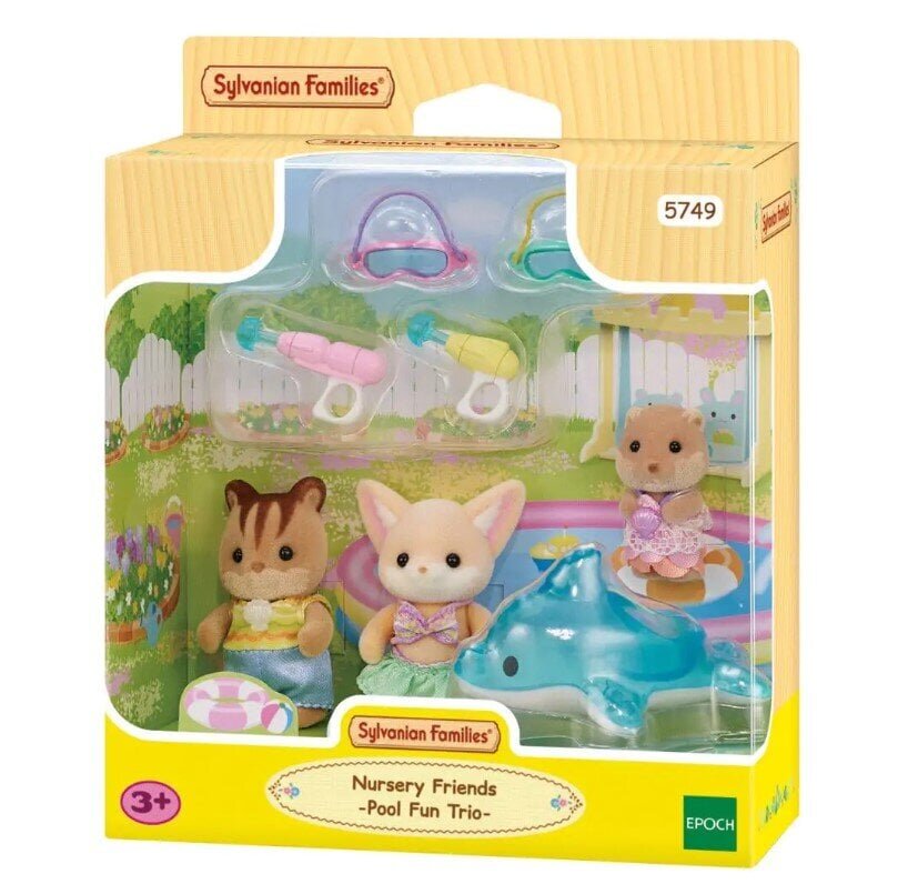 Figuuride komplekt Sylvanian Families Baby Duo 05749 цена и информация | Mänguasjad tüdrukutele | hansapost.ee